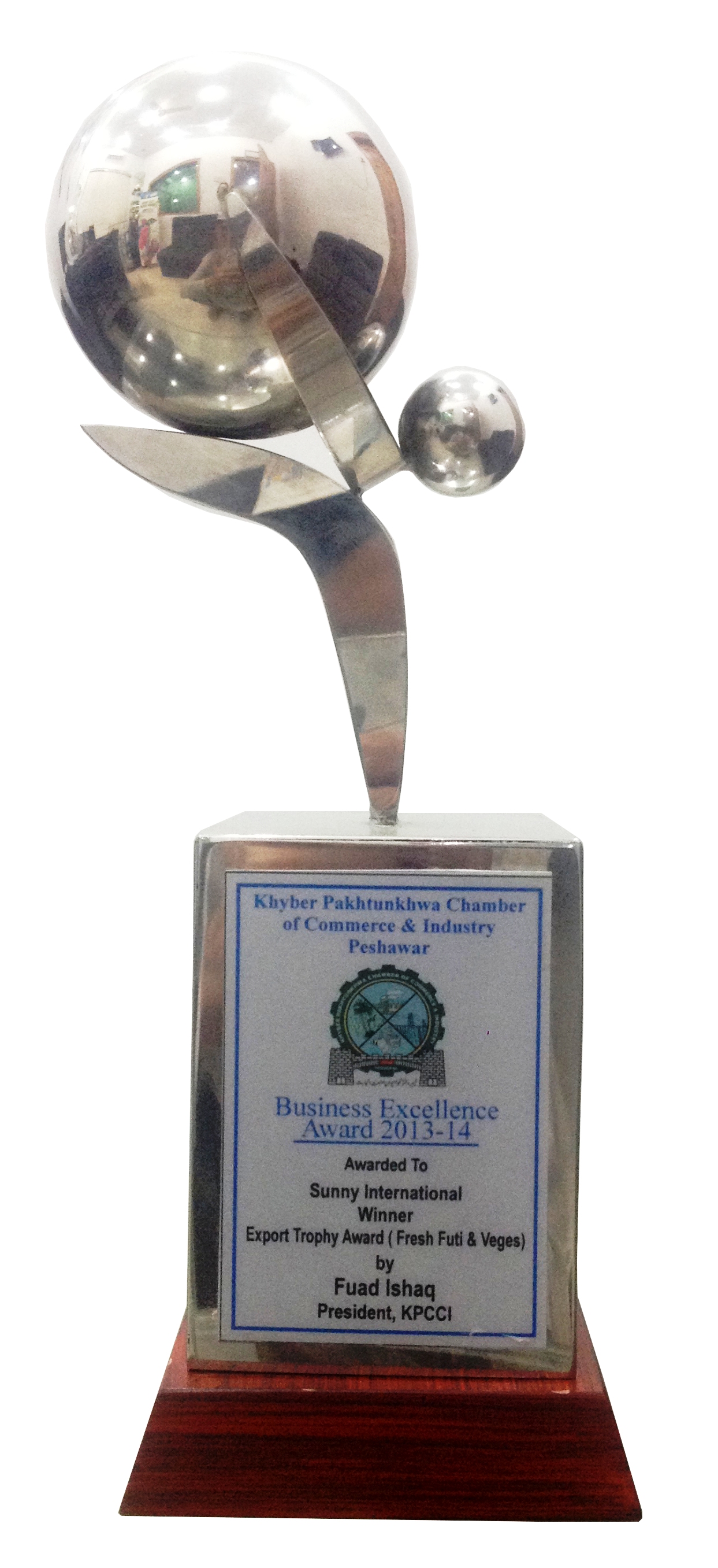Business Excellence Award 2013-14