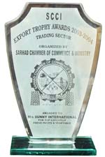 Export Trophy Winner 2003 - 2004